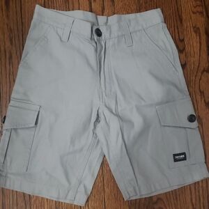 Zoo York Light Gray Cargo Shorts for Men